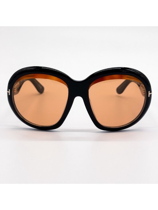 NEW TOM FORD SUNGLASSES TOM FORD ANGELICA FT1193 01E BLACK ORANGE WOMEN TF1193 0 main image 8